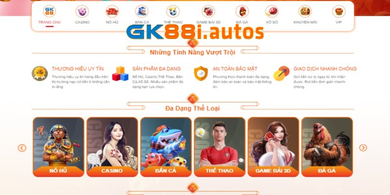 Dù là thể thao, casino hay slot, tỷ lệ luôn hấp dẫn, tăng cơ hội thu về lợi nhuận lớn