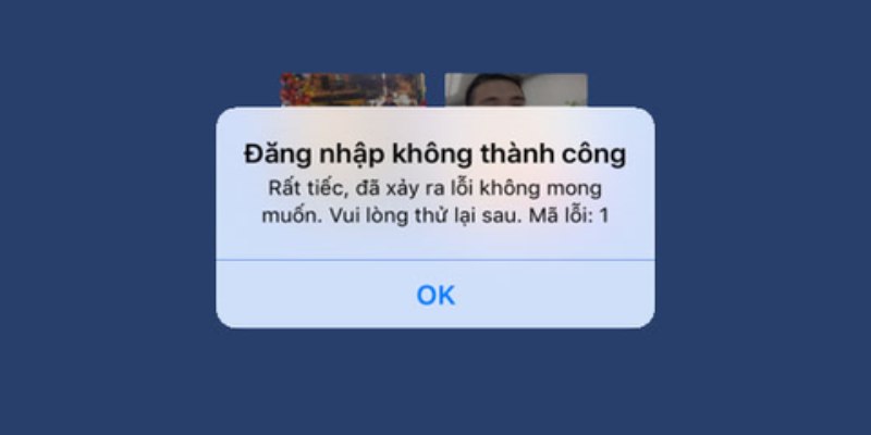 Tại sao đăng nhập không thành công