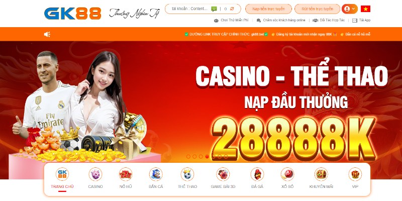 Trang web nhà cái GK88 có lừa đảo không